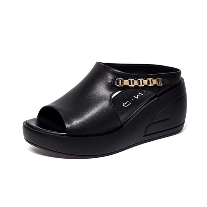 💥👡【35-42】Moderne sandale s platformom od prave kože