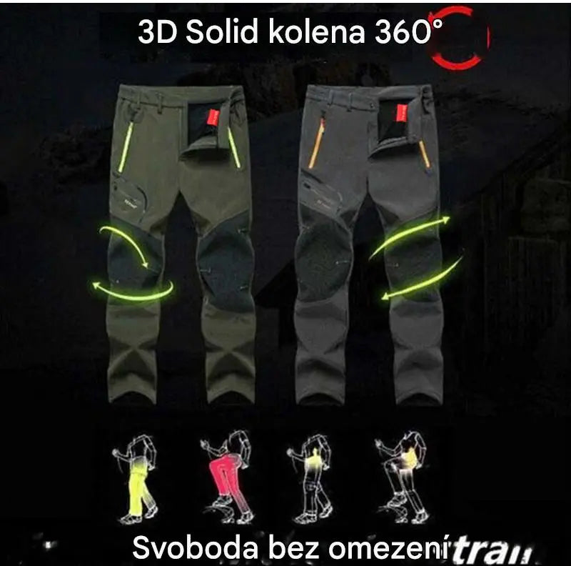 🏃‍♂️【S–5XL】2026 Nove muške vanjske hlače za jesen i zimu – tople, flisane, vodootporne i vjetrootporne