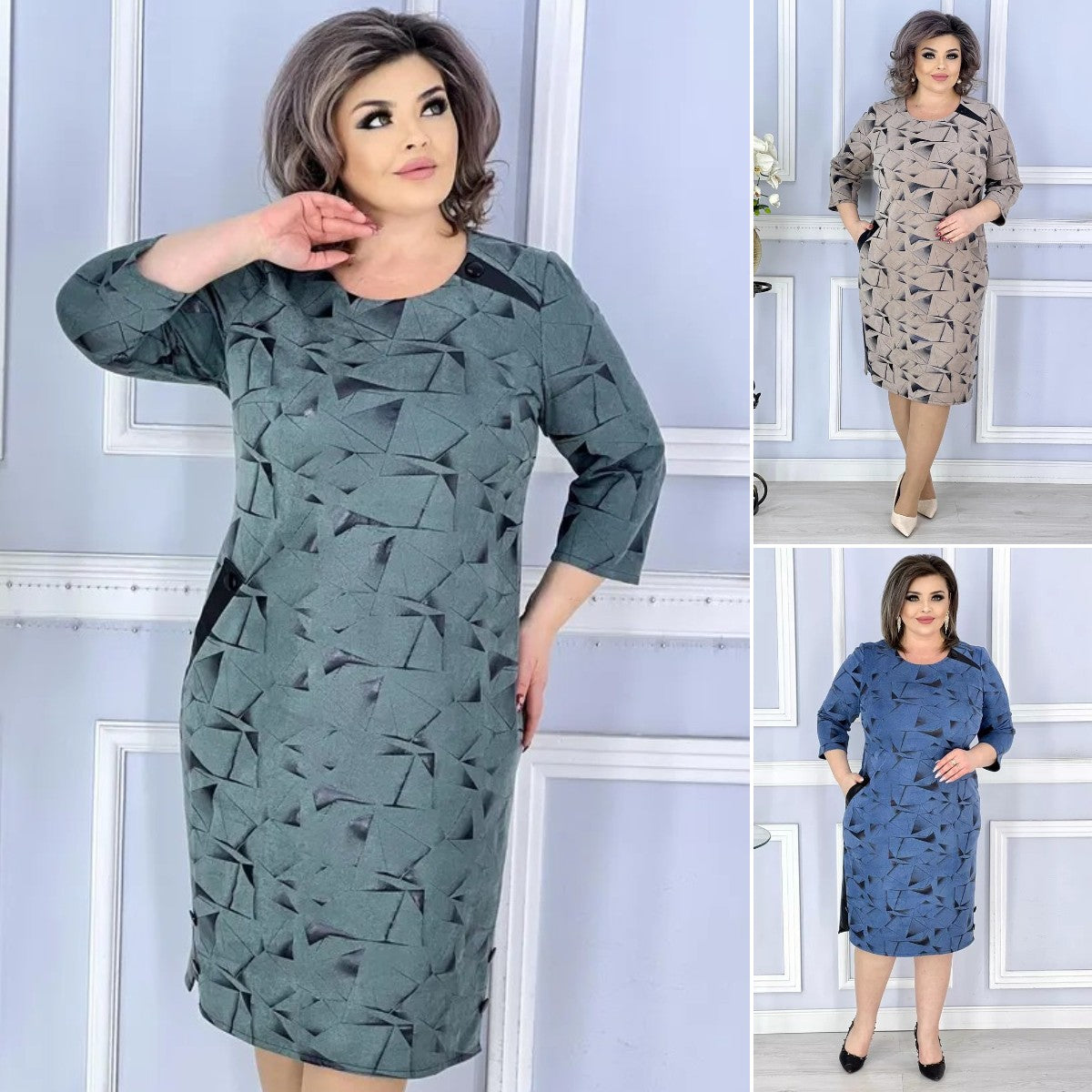 【🏆️Vruća rasprodaja】🌷 [S-5XL] Nova elegantna haljina s printom 2026