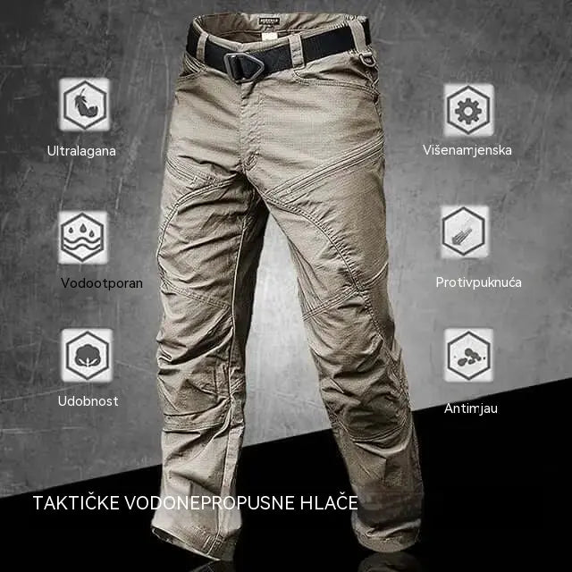 【S-5XL】Muške taktičke hlače IX7, hlače za trening na otvorenom, hlače za planinarenje za jesen i zimu.