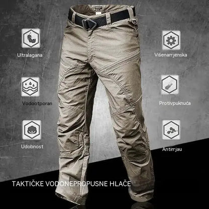 【S-5XL】Muške taktičke hlače IX7, hlače za trening na otvorenom, hlače za planinarenje za jesen i zimu.