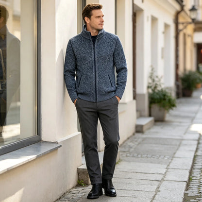 🔥【M-3XL】Muški džemper velikih veličina, širokog kroja i s patentnim zatvaračem