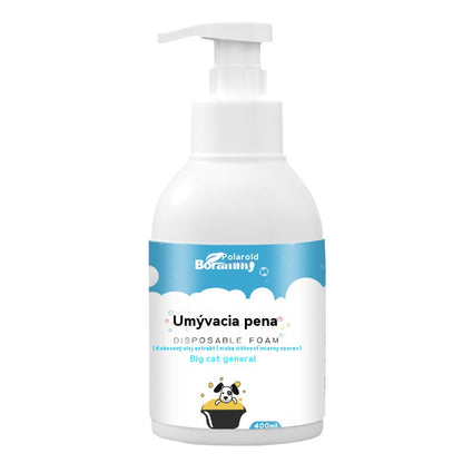 🐱🐈 Nežna dezodorirajoča pena na rastlinski osnovi za hišne ljubljenčke, šamponi za hišne ljubljenčke