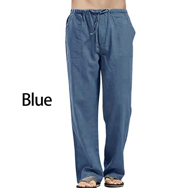 😎【S-5XL】Nuevos pantalones casuales para hombre, tejido de alta calidad, cómodos y transpirables