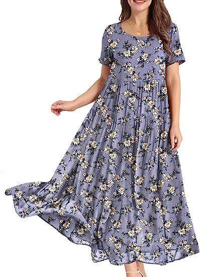 🔥🔥【Oferta pe timp limitat】2025 noua rochie imprimata moale si confortabila de vara