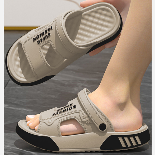 【50% off】Nuevas chanclas y sandalias para hombre 2026, casuales para exterior, suela blanda, resistentes al desgaste, antideslizantes, tallas grandes, ideales para conducir