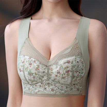 👙50% popusta💕pak od 3 komada plus size grudnjaka od ledene svile, prozračnih i podesivih [40 kg-100 kg]