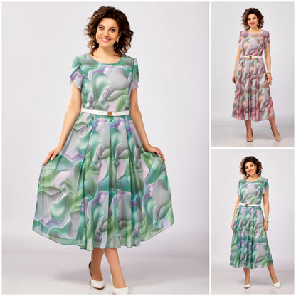 🔥🥰【S-5XL】Nova i elegantna haljina od šifona visoke kvalitete