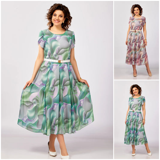 🔥🥰【S-5XL】Nova i elegantna haljina od šifona visoke kvalitete