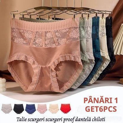 ✨💖2025 Chiloți noi din dantelă pentru ridicarea abdomenului cu cusături satinate [45-85 kg]