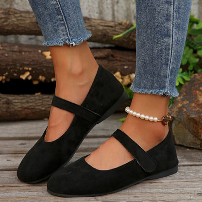 【36-40】Nove ženske retro ravne casual cipele s okruglim vrhom✅Plaćanje pouzećem