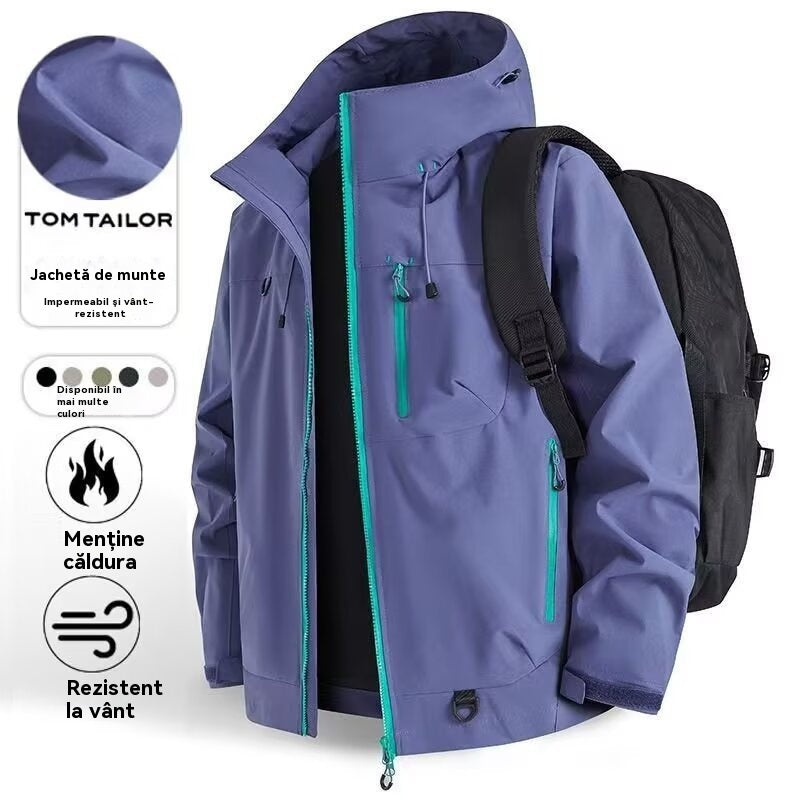 🔥【S-3XL】🍁Jachetă sport impermeabilă cu glugă pentru utilizare în aer liber