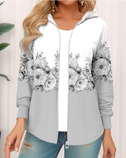 🔥🥰【S-3XL】Nova jesenska jopica s potiskom in kapuco