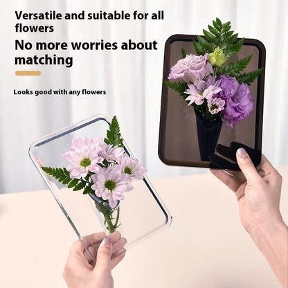 🌸【Kup 1, otrzymaj 1 gratis】Wysokiej jakości wazon z ramką na zdjęcia na biurko