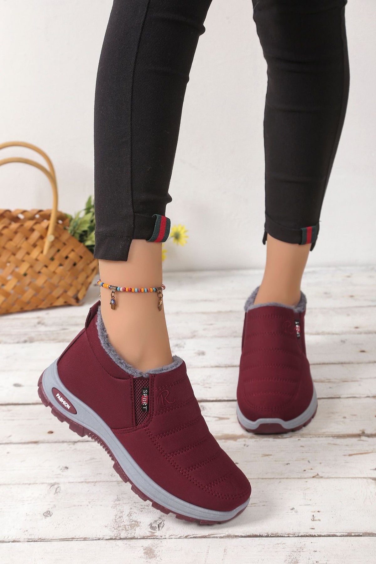 【35-48】Zimné unisex topánky s kožušinovou podšívkou – teplé, pohodlné a protišmykové na chladné dni