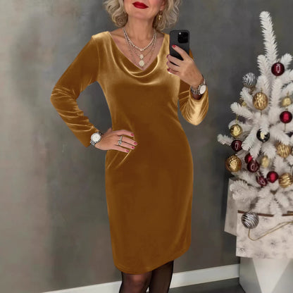 ✨ Baršunasta haljina 2026 | Dugi rukavi | Seksi i elegantan stil ✨