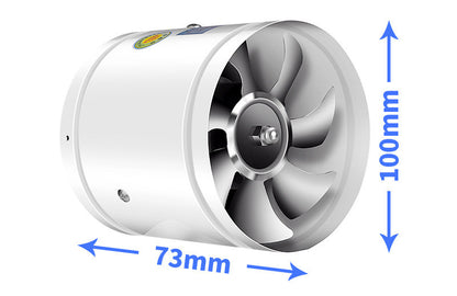 🔥💨Ventilator rotund de evacuare pentru bucătărie