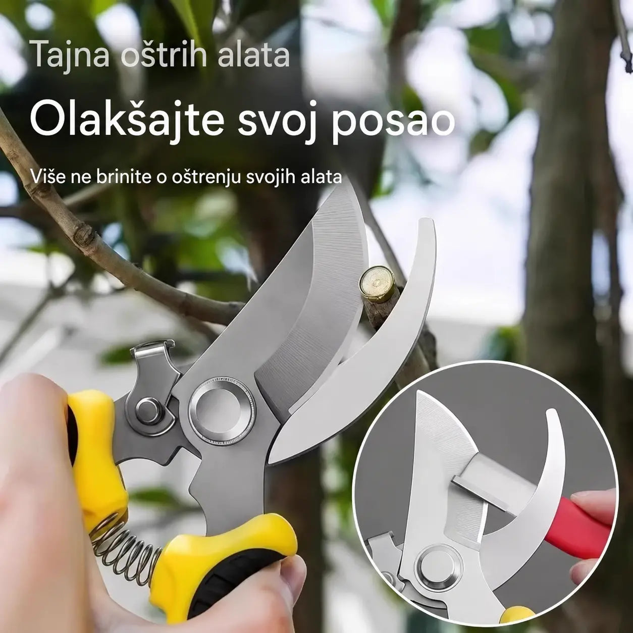 💥[4 za 25 €] Prijenosni brzi oštrač za noževe, pogodan za vrtne škare, kuhinjske noževe i strugalice - Besplatna dostava na vaša vrata - Plaćanje pouzećem