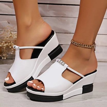 🔥👡【36-43】Ženske sandale s platformom za povećanje visine od prave kože