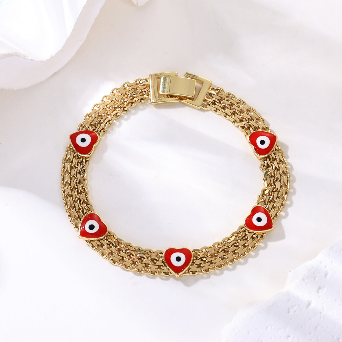 📿 VREMENSKI OGRANIČENA PONUDA 50% POPUSTA! 🌀 Boho narukvica s amuletima i sretnim slonom - simbolični privjesci, podesivi oblik, pozlata i 7 stilova ✨