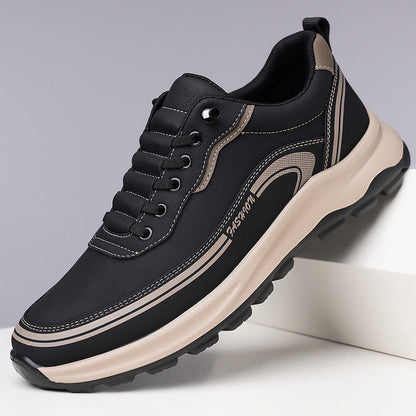 👟💥[39-45] 2025 Pantofi sport din piele rezistentă la apă și murdărie, cu talpă moale pentru confort maxim