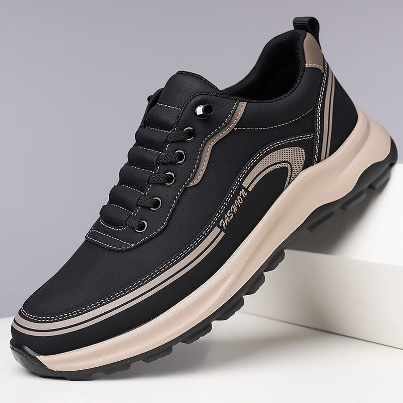 👟💥[39-45] 2025 Pantofi sport din piele rezistentă la apă și murdărie, cu talpă moale pentru confort maxim