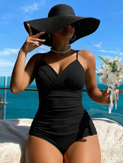 🩱👙【S-2XL】Elegantni jednodijelni kupaći kostim, uskog kroja i prozračan