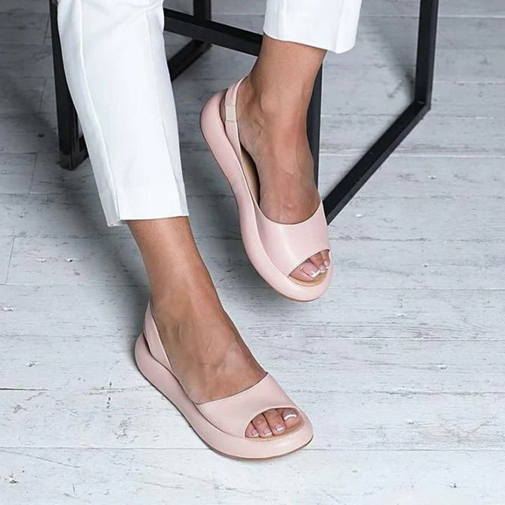 🔥【35-43】 Sandale ortopedice confortabile pentru femei pe platformă-