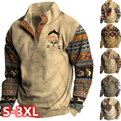 ✨📢Vremenski ograničena ponuda-45%OFF😍2025 Nova modna muška majica s kapuljačom s 3D printom【S-3XL】