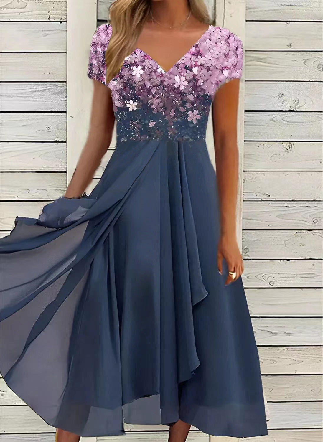👗Novo za ljeto 2025. 🌈 Haljina od šifona - Mekana i ugodna za kožu, puna stila 【S-5XL】