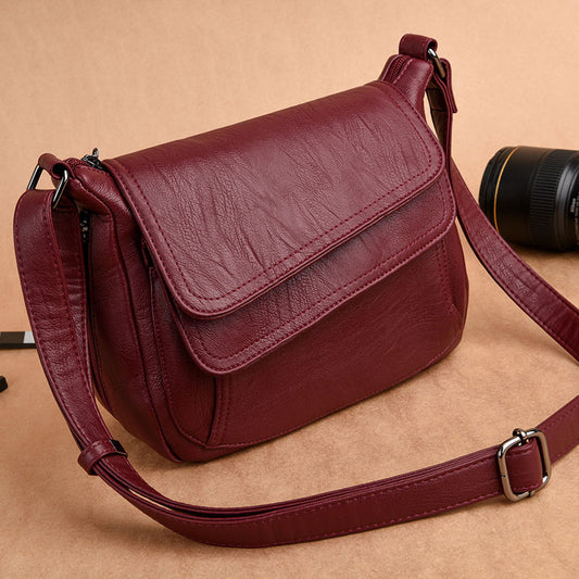 ✨Modna torba na ramię wykonana z miękkiej skóry