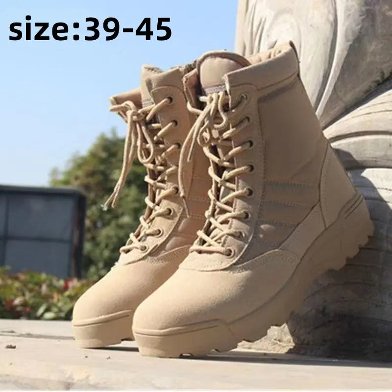🔥👍【Tallas 38-45】Botas tácticas de alta calidad para hombres y mujeres: impermeables, cálidas y duraderas