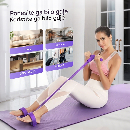 ⏳【Kupite 1, dobijte 1 gratis】⏳ ⏰ Oprema za trening trbušnih mišića, uže za jačanje ramena i leđa