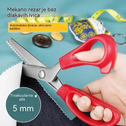 ✂️ Profesionalne škare za ružičasto rezanje – Oštre, škare za ružičasto rezanje