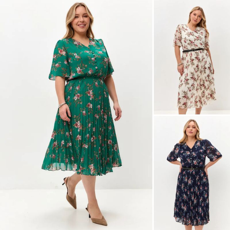 🌸💥【S-5XL】Rochie elegantă nouă, cu imprimeu👗
