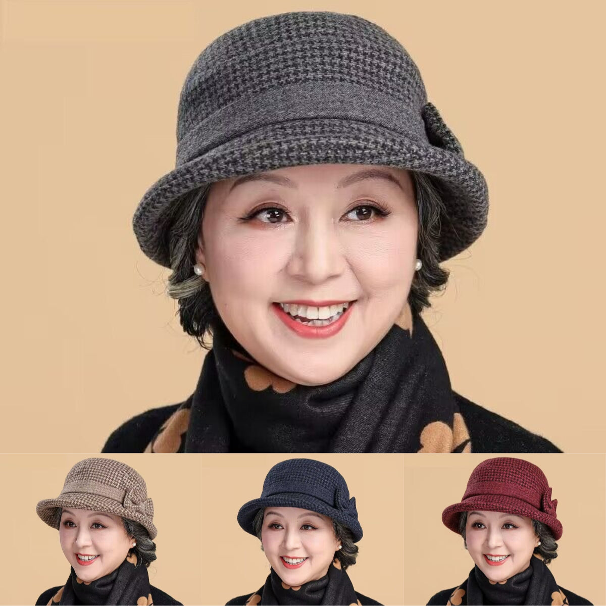 🧶 Ciepły towarzysz zimą: ciepła czapka wełniana z dzianiny 🧶