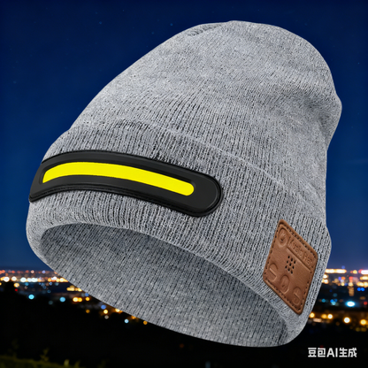 🔥🧢Ładowane czapki z LED i Bluetooth, utrzymujcie ciepło💡