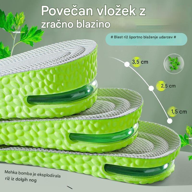 📢📢43 % POPUST!! ⏰ Udobni, oblazinjeni vložki za čevlje, ki povečajo višino: hodite brez napora in v stilu!👟