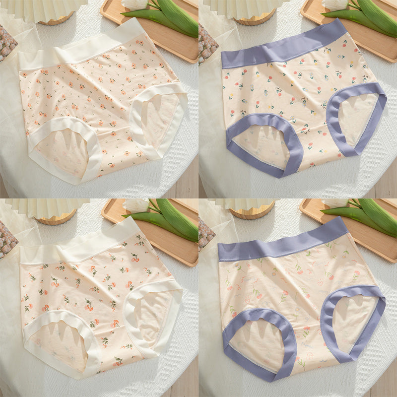 💖Svilene gaćice za žene većih veličina, visokog struka, kontrola trbuha, antibakterijske, bešavne