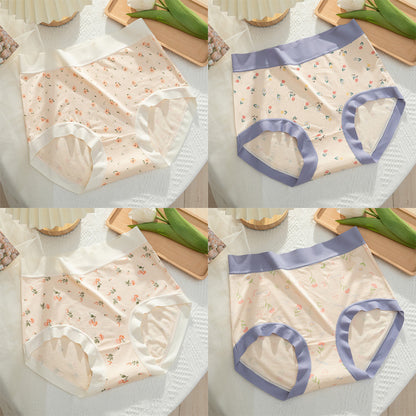 💖Svilene gaćice za žene većih veličina, visokog struka, kontrola trbuha, antibakterijske, bešavne