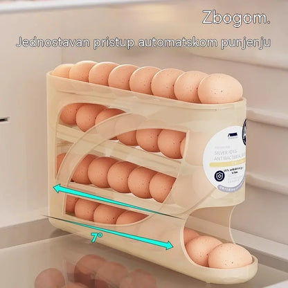 💥🥚Klizna kutija za pohranu jaja, prehrambene kvalitete