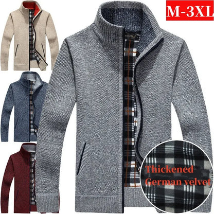 🔥【M-3XL】Muški džemper velikih veličina, širokog kroja i s patentnim zatvaračem