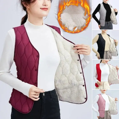 💟🔥Novi lagani topli prsluk bez rukava za jesen i zimu