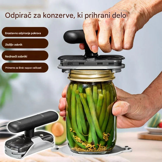 【Kupite eno in dobite eno brezplačno】 Varčno odpiranje pločevink. Koristen pripomoček za družinsko kuhinjo