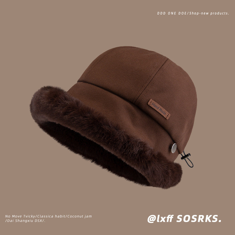 🤶Zimska Rasprodaja🍂Jesenska i zimska deblja baršunasta topla i hladnoća otporna kapa za zaštitu ušiju