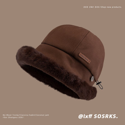 🤶Zimska Rasprodaja🍂Jesenska i zimska deblja baršunasta topla i hladnoća otporna kapa za zaštitu ušiju